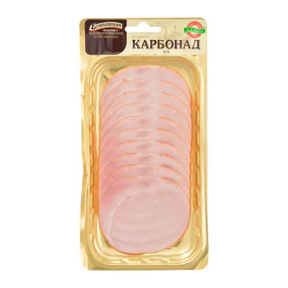 Изображение товара Карбонад Егорьевская ФКГ По-Егорьевски копчено-вареная нарезка 115г