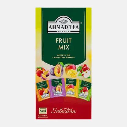 Чай фруктовый Ahmad Tea Микс 4 вкуса 24пак 36г