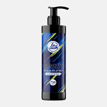 Гель для душа La Fresh мужской 3в1 750мл