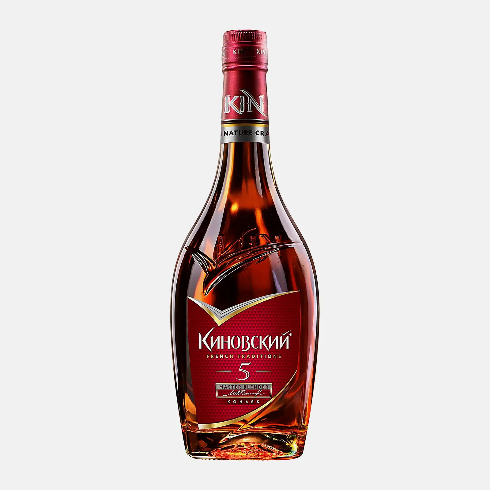 Изображение товара Коньяк Киновский 5 лет 40% 500мл - Ароматный и Насыщенный Напиток
