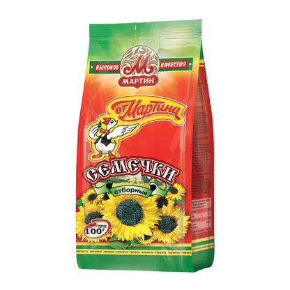 Изображение товара Семечки От Мартина отборные жареные 100г