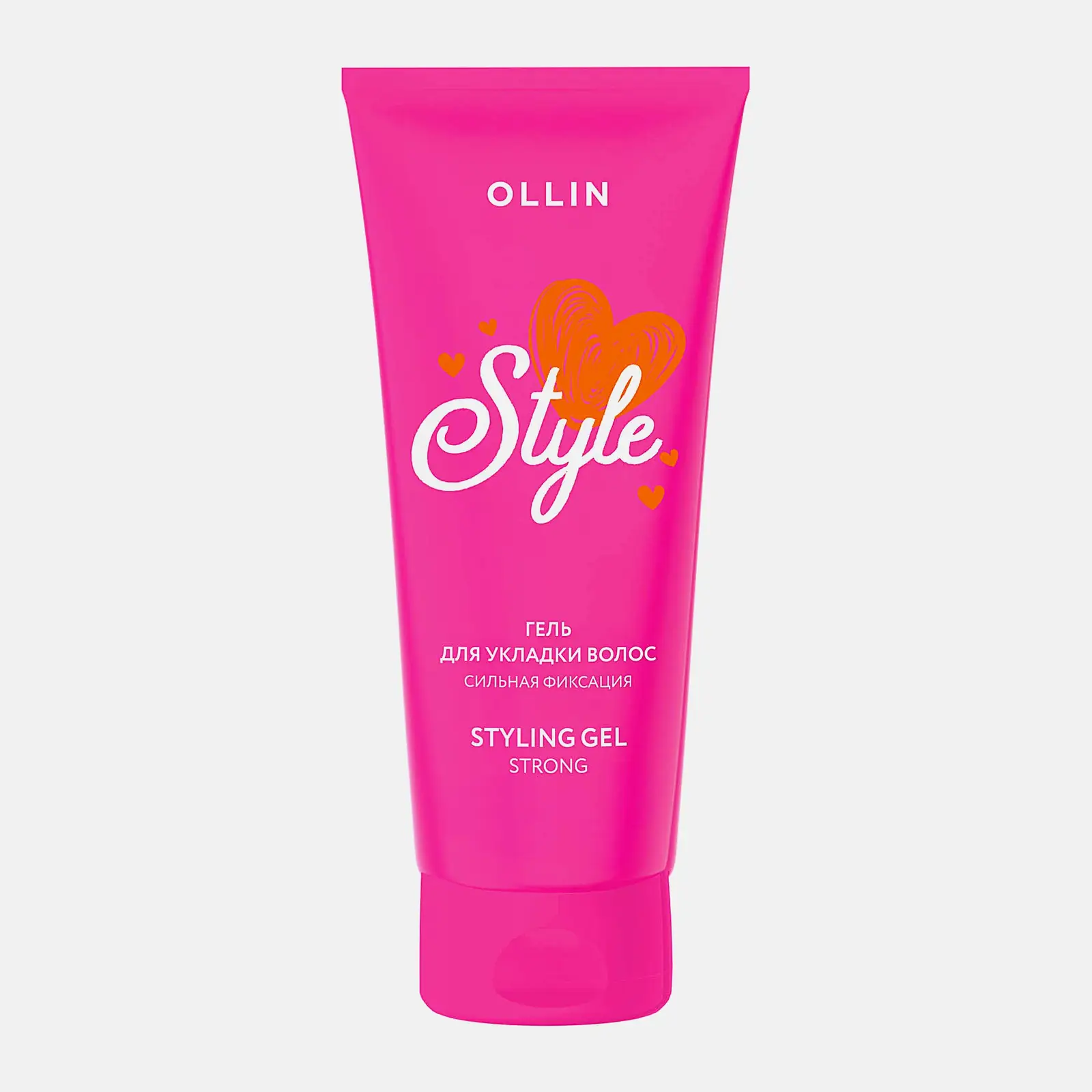 Гель для укладки волос сильной фиксации Ollin Style 200мл