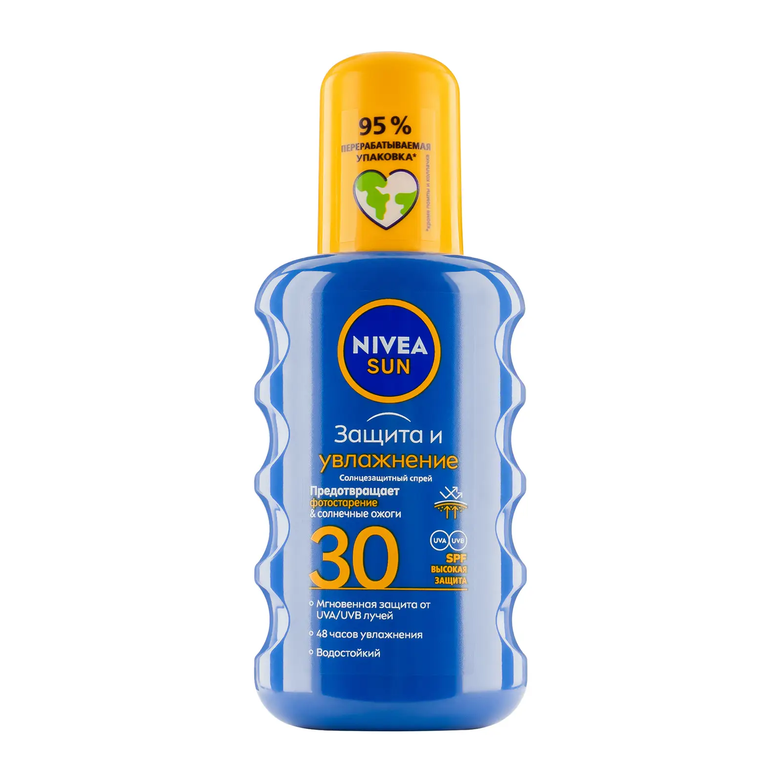 Солнцезащитный спрей NIVEA Sun Kids SPF30 Увлажняющий для детей 200мл