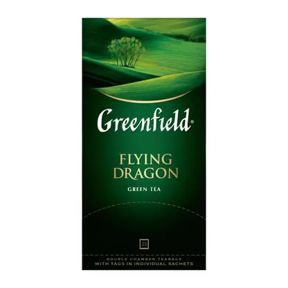 Изображение товара Чай зеленый Greenfield Flying Dragon 25 пакетиков