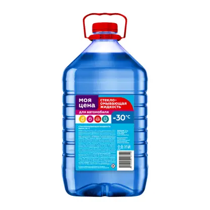 Изображение товара Жидкость Моя цена Стеклоомывающая -30°С ПЭТ 3л