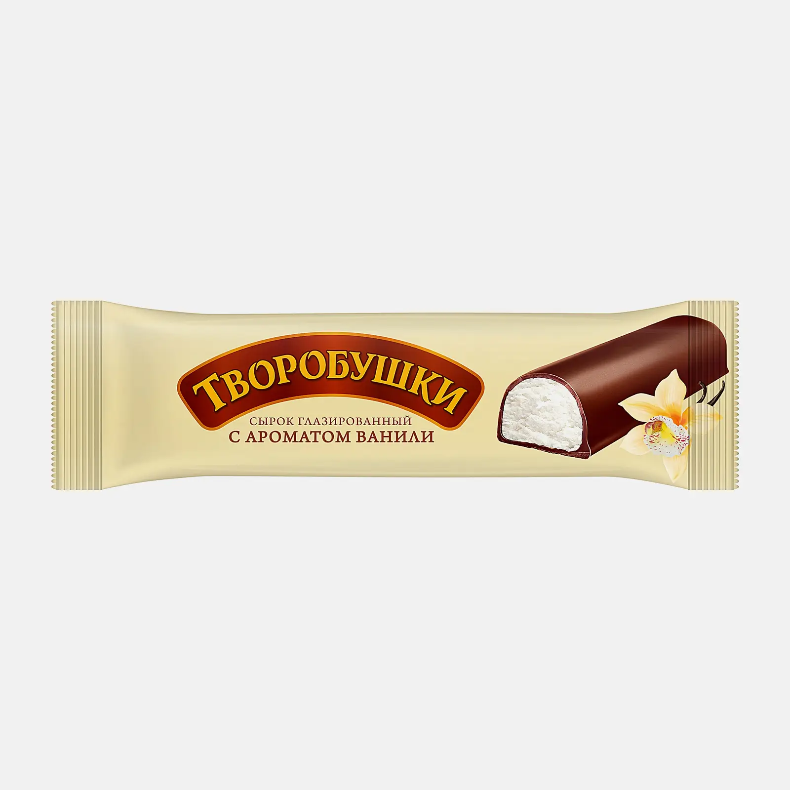 Сырок творожный глазированный Творобушки Ваниль 20% 40г Сырок творожный глазированный Творобушки Ваниль 20% 40г