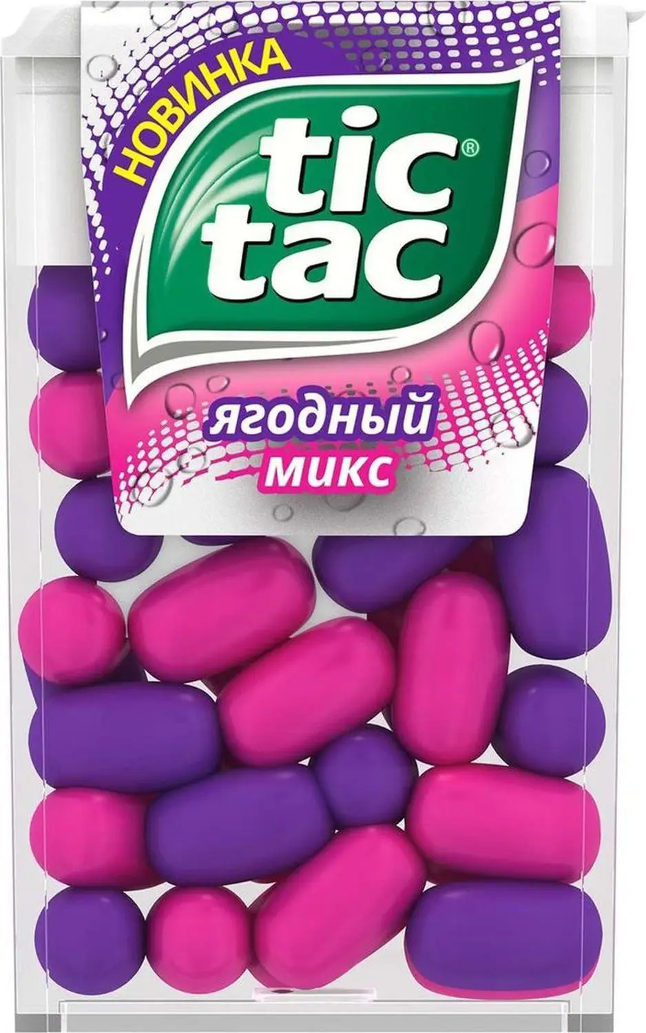 Драже Tic-Tac Ягодный микс со вкусом малины и голубики 16г — в каталоге на  сайте сети Магнит | Краснодар