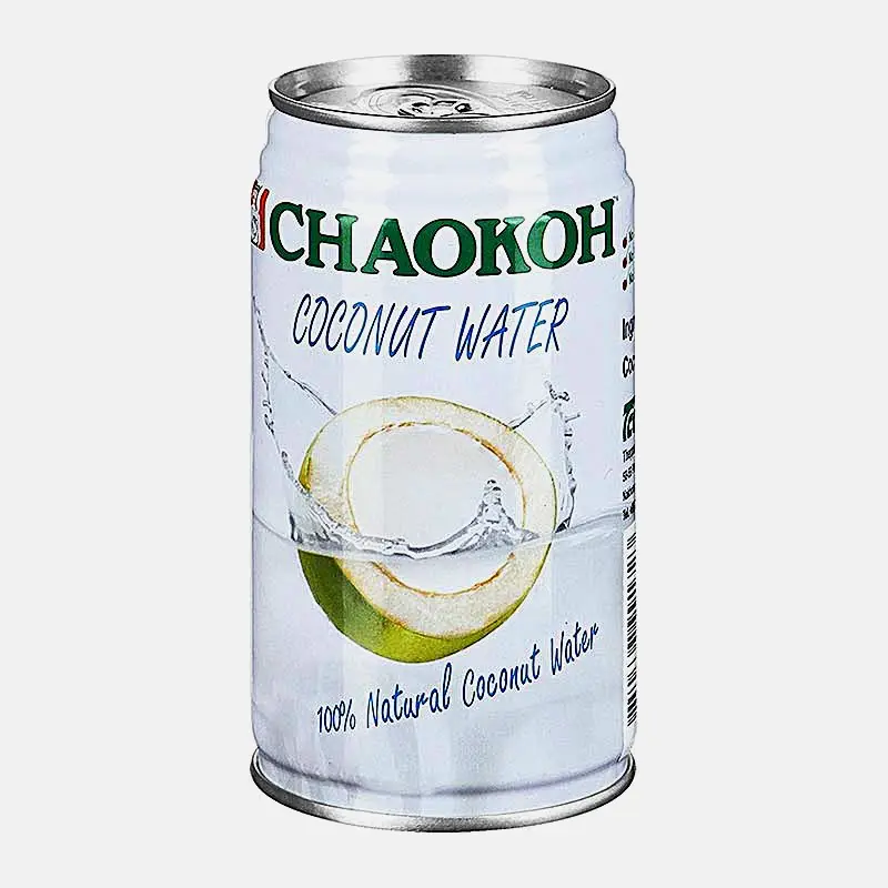 Изображение товара Кокосовая вода Chaokoh 350мл натуральный сок из кокосов в жестяной банке