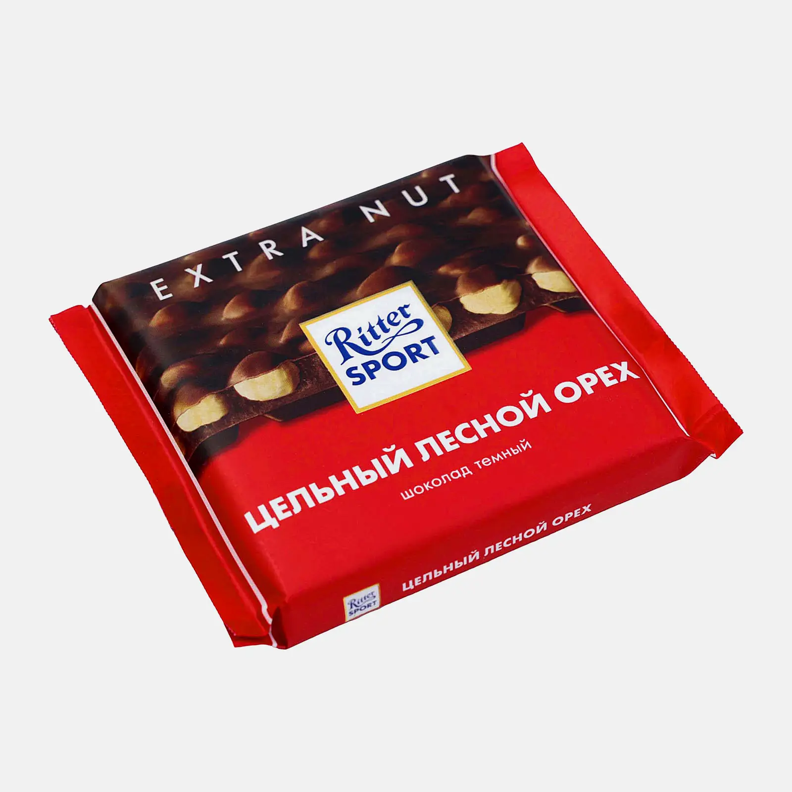 Шоколад Темный Цельный лесной орех Ritter Sport 50% 100г