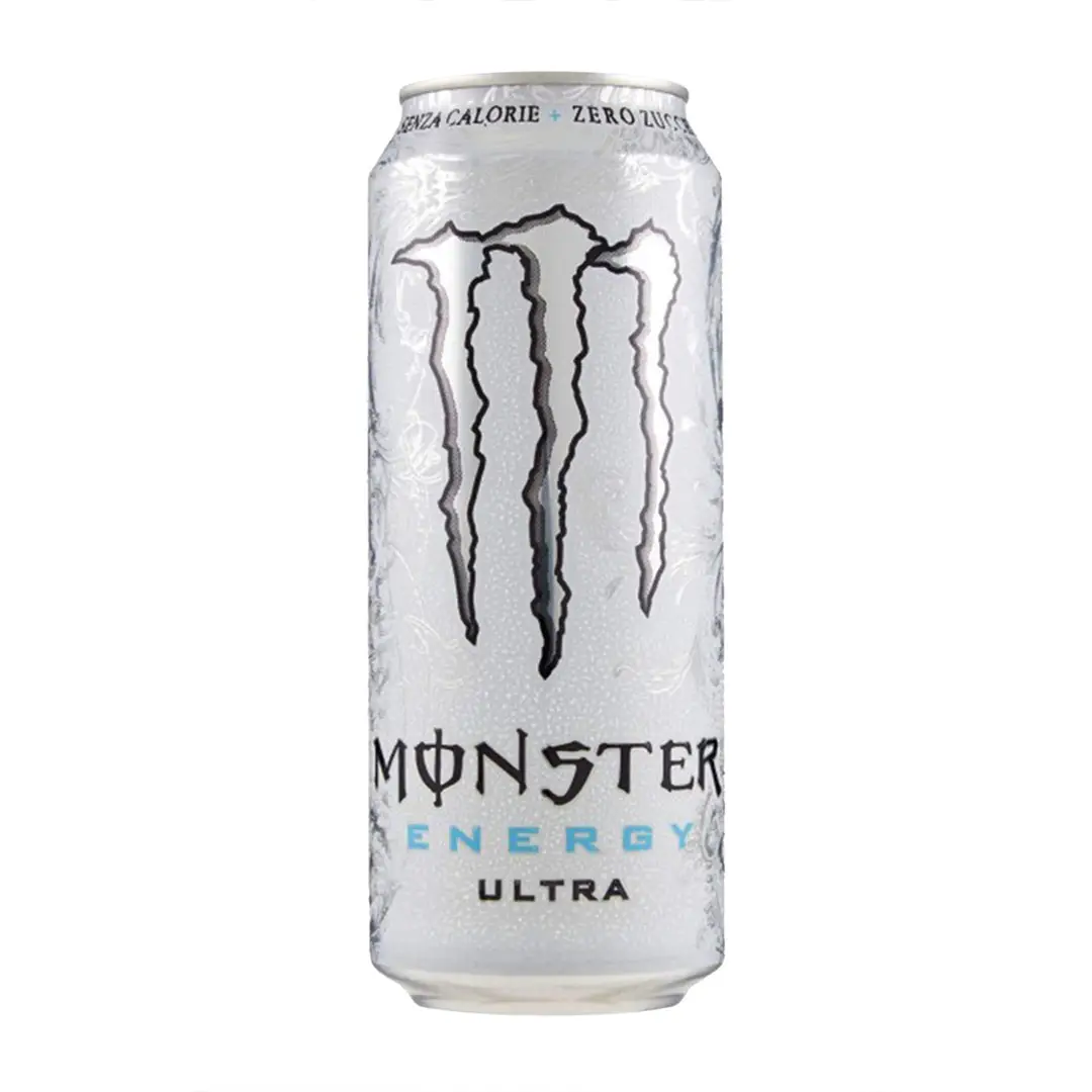 Изображение товара Энергетический напиток Monster Ultra Zero Sugar White 500мл - бодрость без сахара