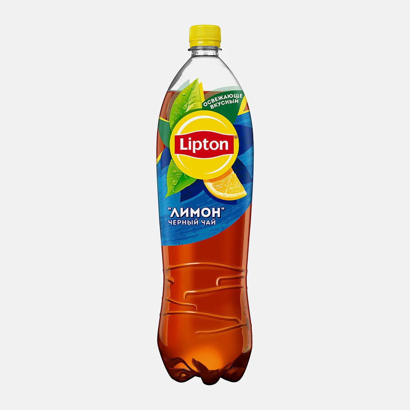 Изображение товара Напиток Lipton Чай черный холодный Лимон 1.5л Изображение товара Напиток Lipton Чай черный холодный Лимон 1.5л