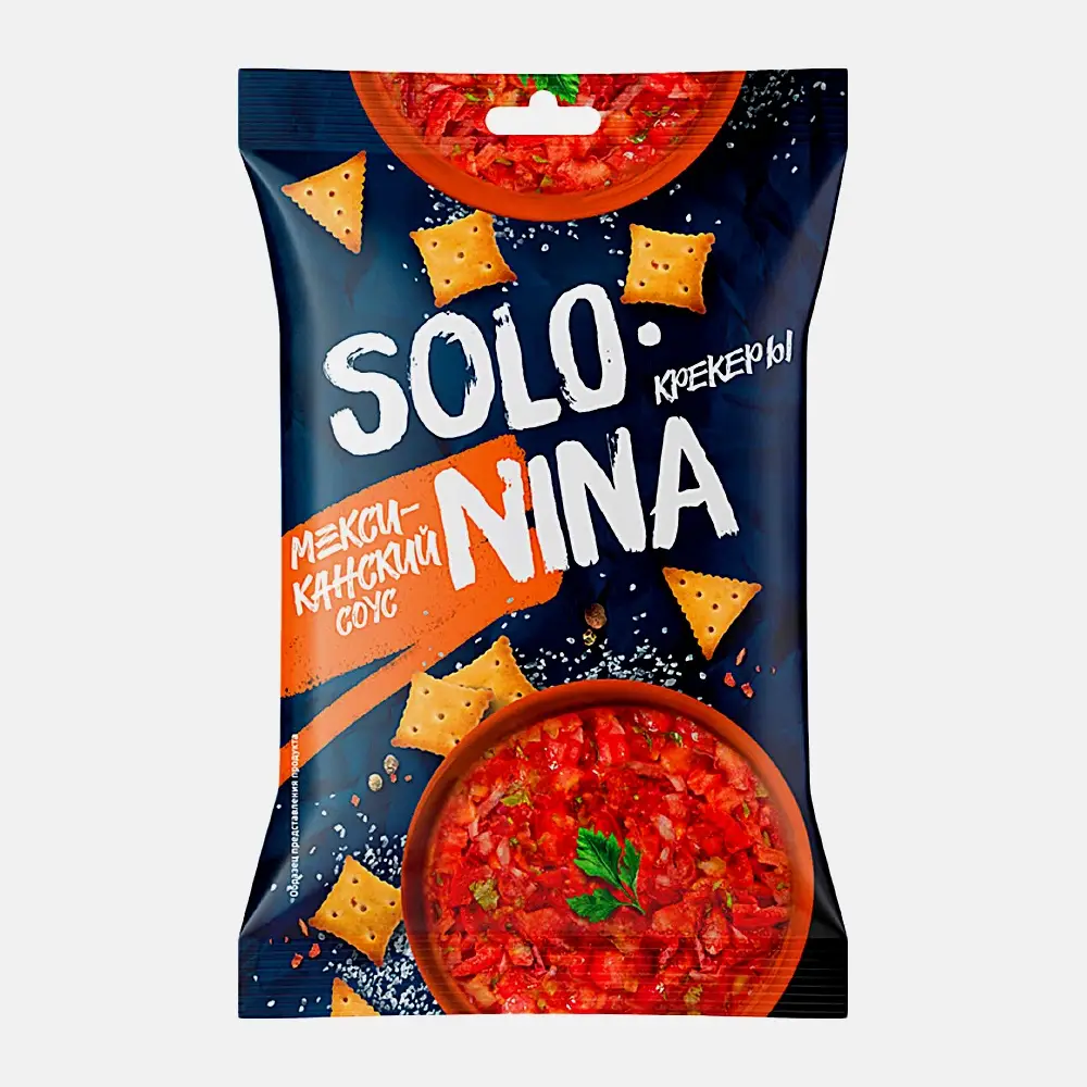 Крекер вкусовой Solonina 70г в ассортименте - фото 5 Крекер вкусовой Solonina 70г в ассортименте - фото 5