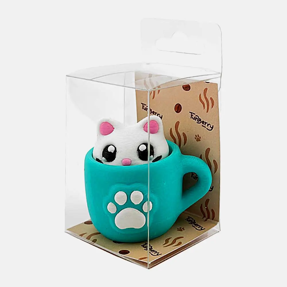 3D фигурка кликер Кофейные котики Funberry Toys в ассортименте - фото 12