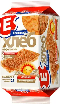 Изображение товара Хлебцы ржано-пшеничные с отрубями Elizabeth 85г