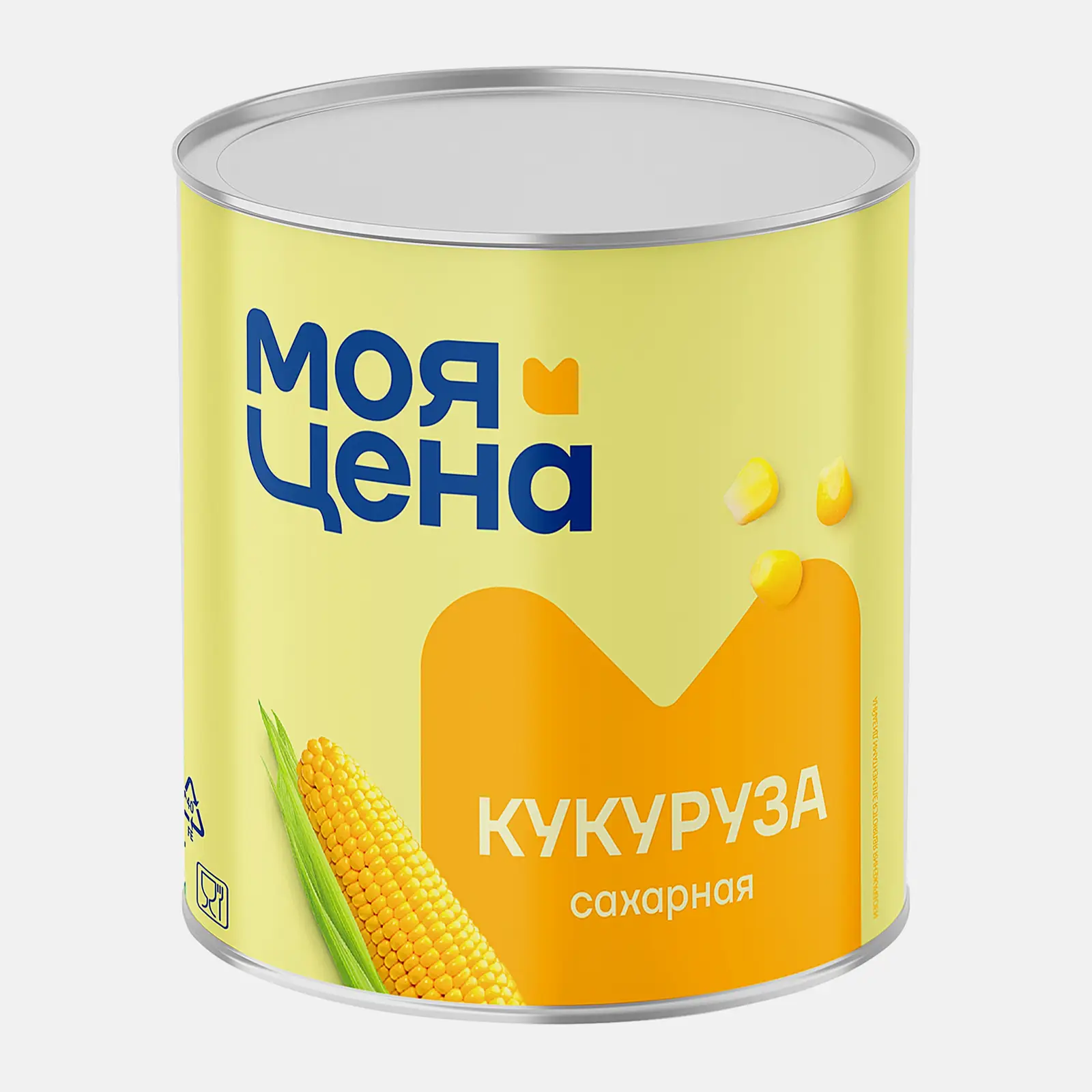 Изображение товара Кукуруза сахарная в зернах Моя цена 340г натуральный продукт