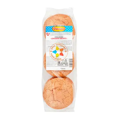 Изображение товара Печенье Сладкая слобода Домашнее овсяное 350г