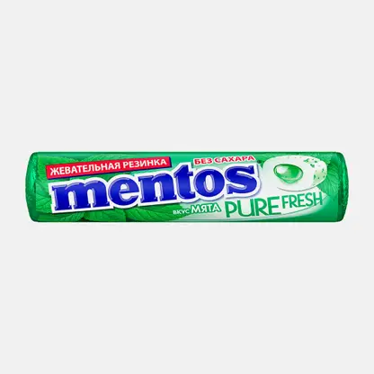 Жевательная резинка со вкусом нежной мяты Mentos 15.5г