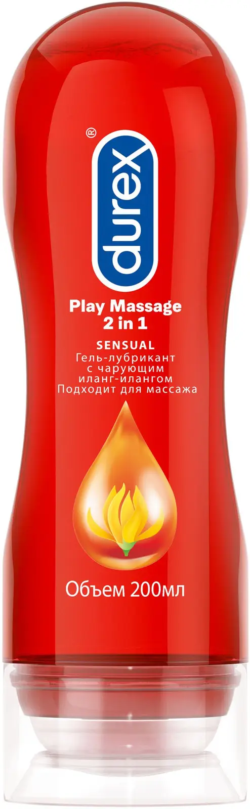 Гель-смазка Durex Play Massage Sensual 200мл