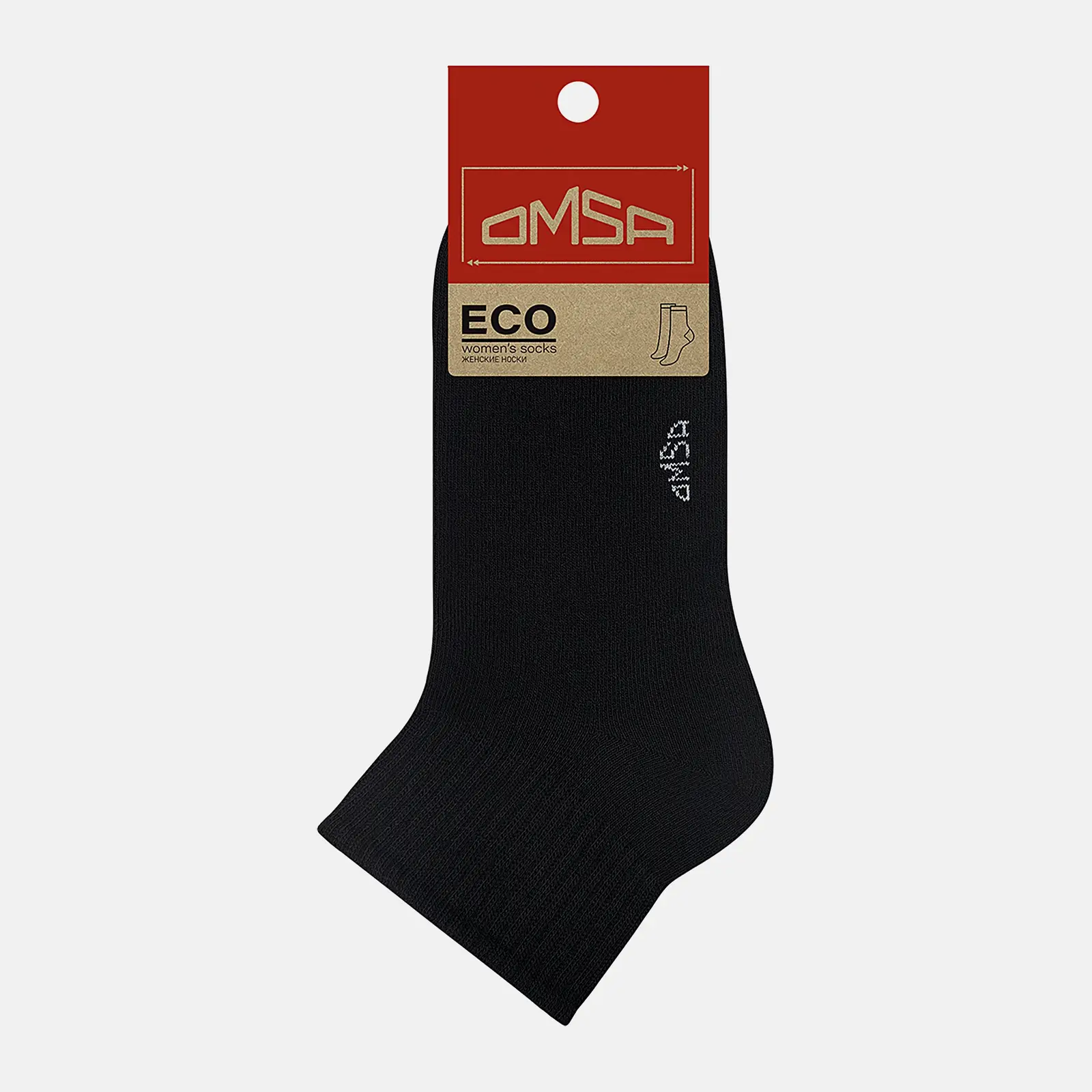 Черные носки женские р.39-41 Omsa Eco Черные носки женские р.39-41 Omsa Eco