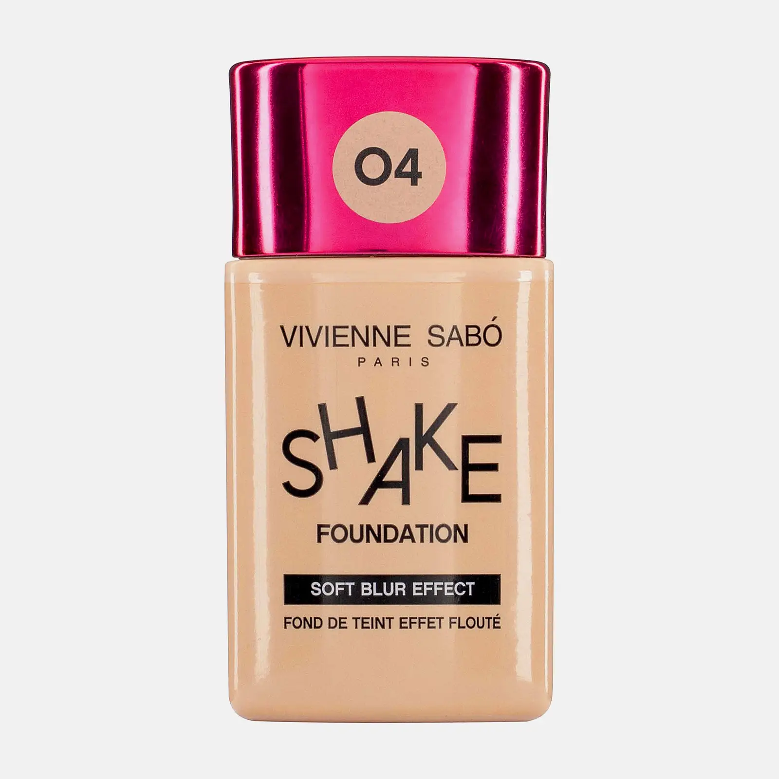 Тональный крем Vivienne Sabo Shakefoundation натуральный эффект тон 4