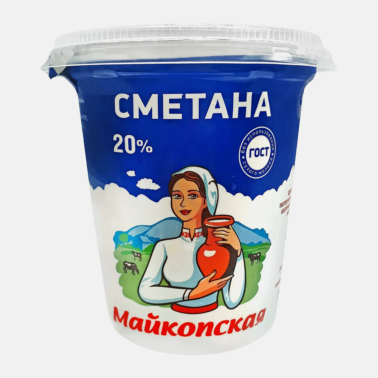 Сметана Адыгейский МК Майкопская 20% 300г