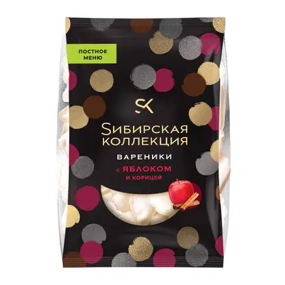 Изображение товара Вареники Sибирская Коллекция яблоко-корица 500г