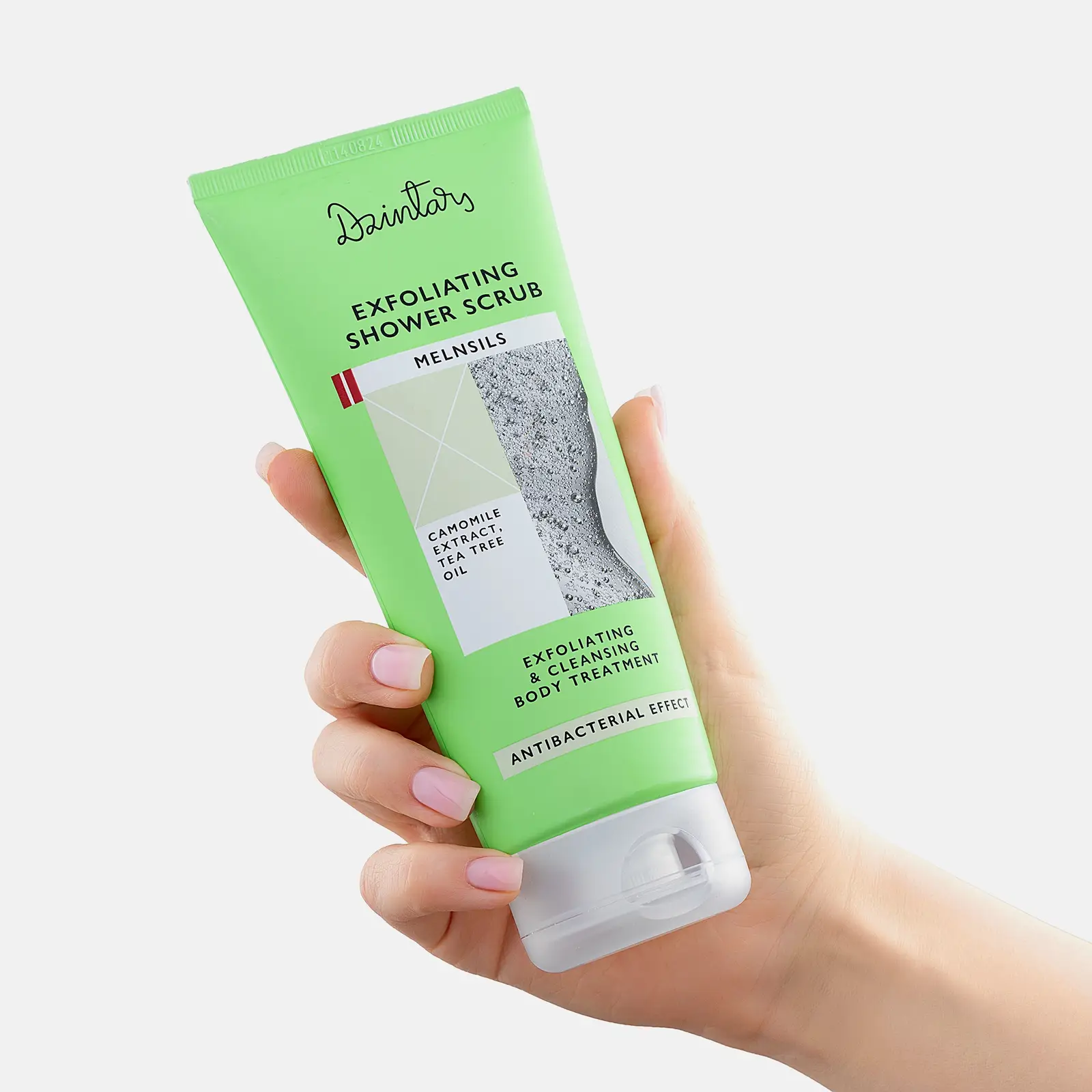 Средство для душа Dzintars Melnsils с отшелушивающим эффектом 200мл