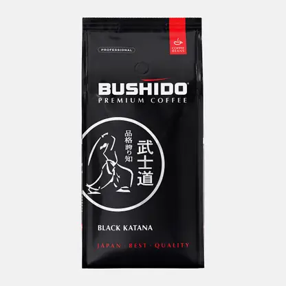 Кофе в зернах Bushido Black Katana 1кг