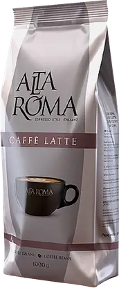 Кофе в зернах Alta roma Caffe Latte 1кг