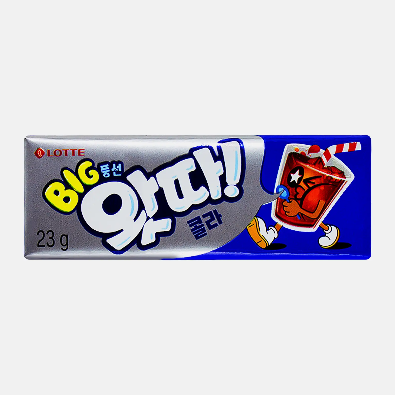 Изображение товара Жевательная резинка со вкусом колы Lotte 23г освежает дыхание