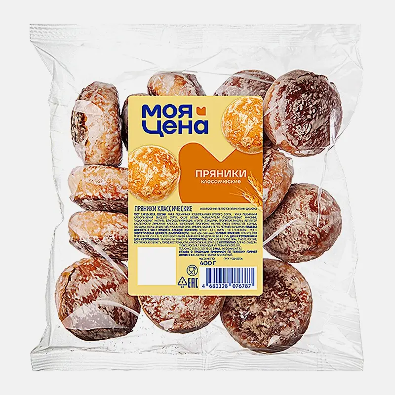 Пряники Моя цена 400г - фото 2 Пряники Моя цена 400г - фото 2