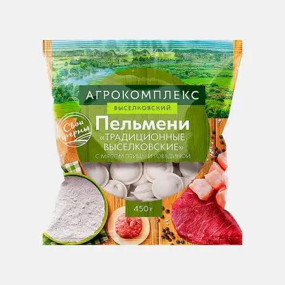 Пельмени Выселковские Традиционные 450г