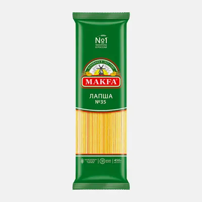 Макароны Makfa Лапша длинная 450г