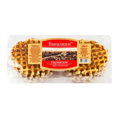 Изображение товара Вафли Ванилини домашние Парижские 180г