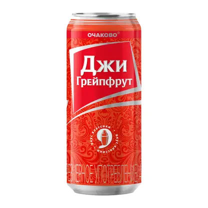Изображение товара Пивной напиток Джин Грейпфрут нефильтрованный пастеризованный 7% 450мл
