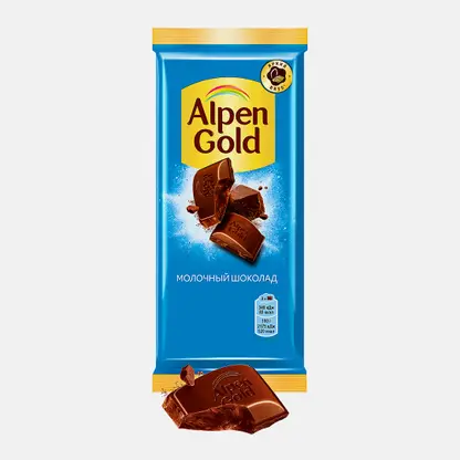 Молочный шоколад Alpen Gold 80г