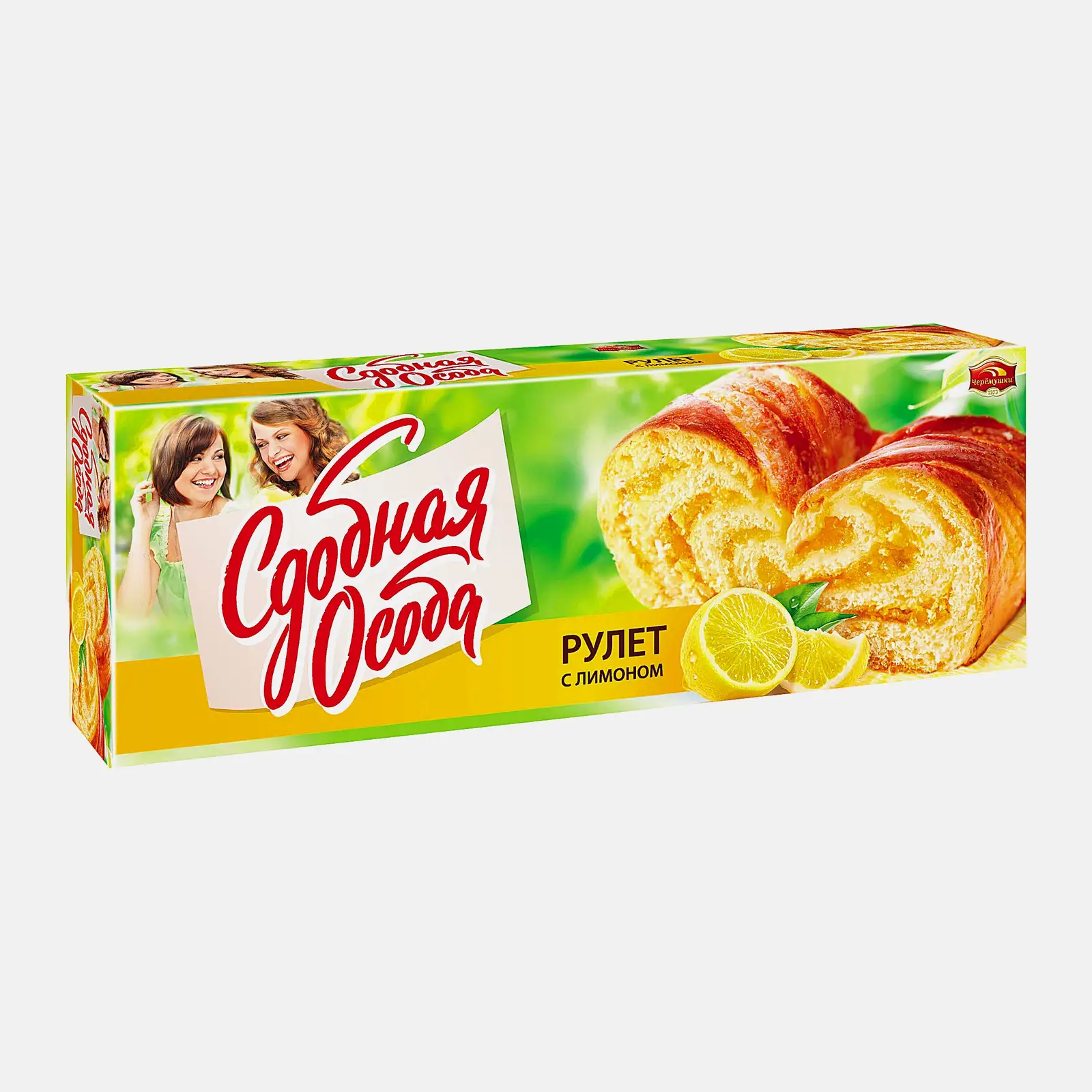 Изображение товара Рулет с лимонной начинкой 400г - свежий, ароматный и мягкий