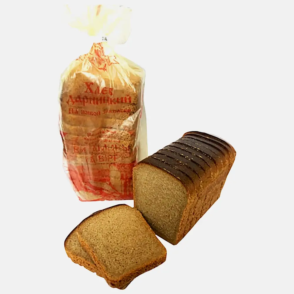 Изображение товара Нарезанный хлеб Калужский ХК 600г натуральный продукт для бутербродов и тостов
