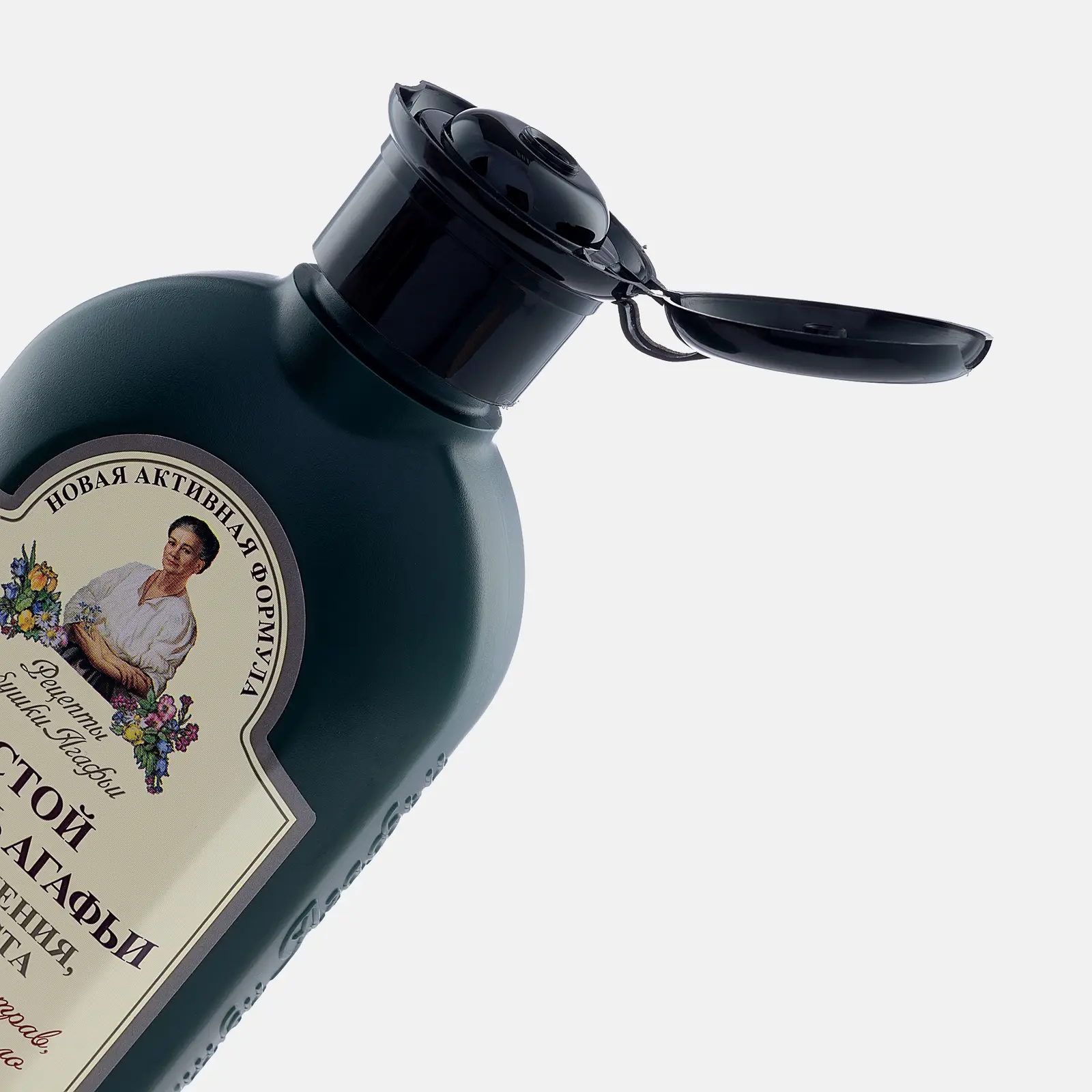 Шампунь Рецепты бабушки Агафьи Густой для тонких и ослабленных волос 350мл