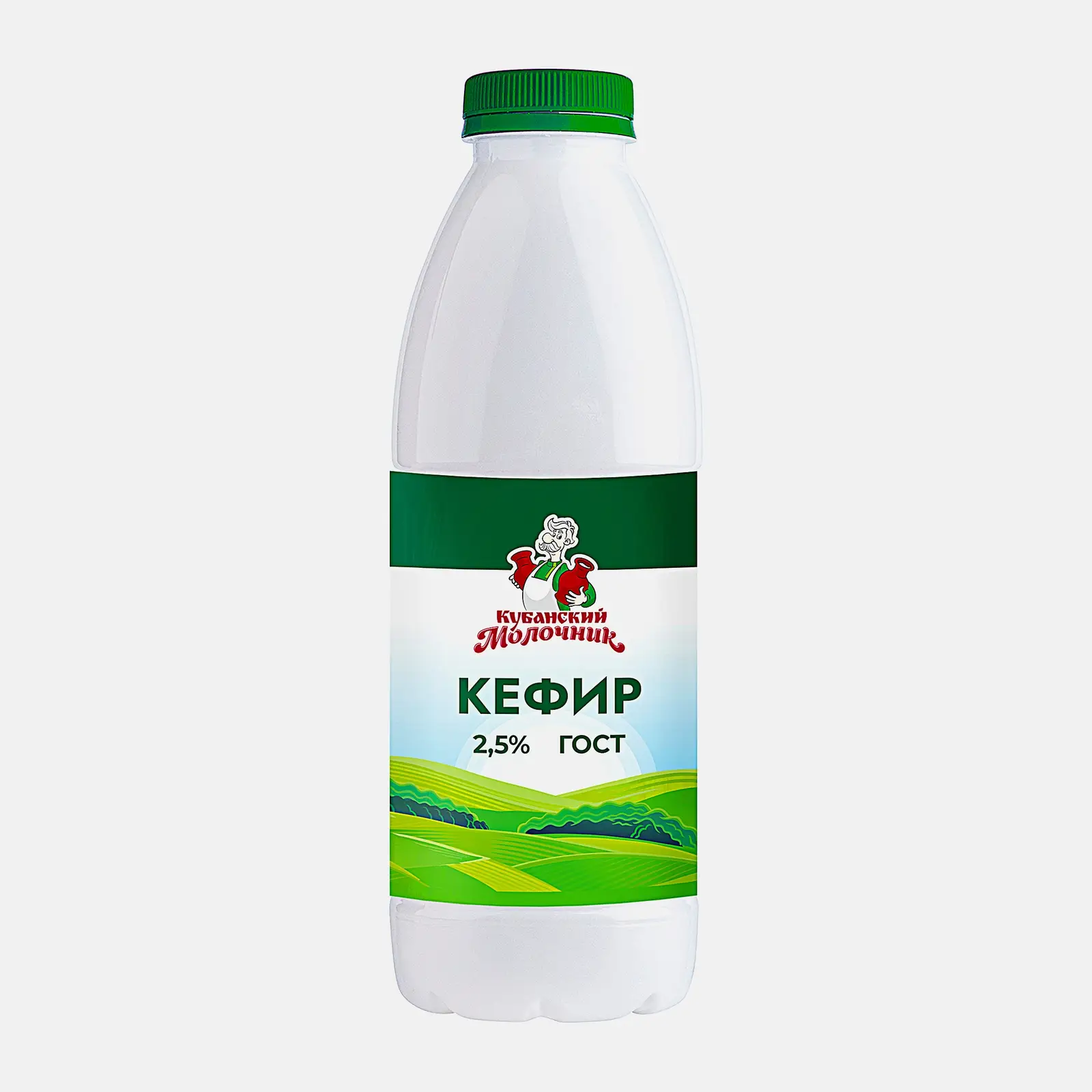 Кефир Кубанский молочник 2.5% 900мл