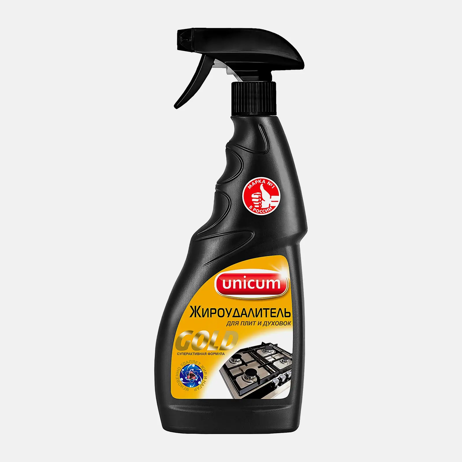 Изображение товара Жироудалитель Unicum Gold 500мл для кухни эффективно удаляет жир и нагар