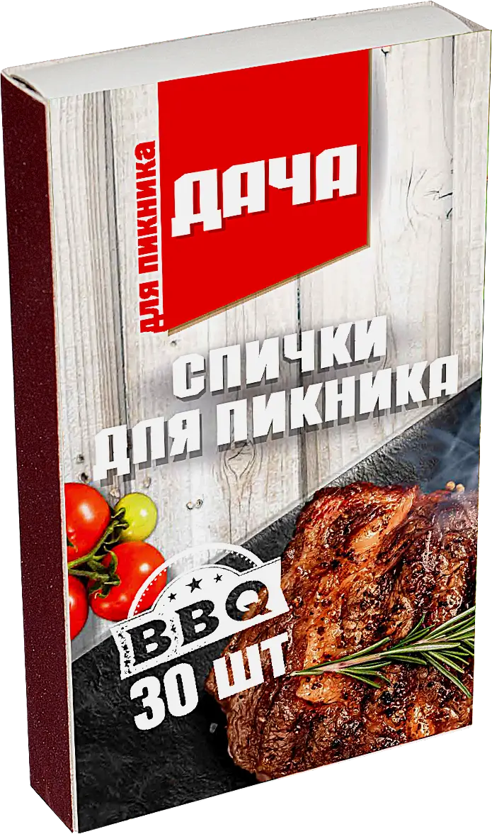 Спички для пикника Дача 30шт