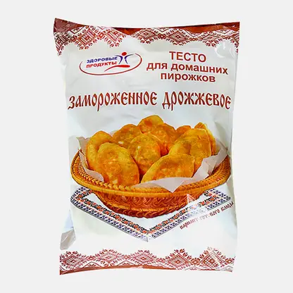 Тесто дрожжевое для домашних пирожков Здоровые Продукты 1кг
