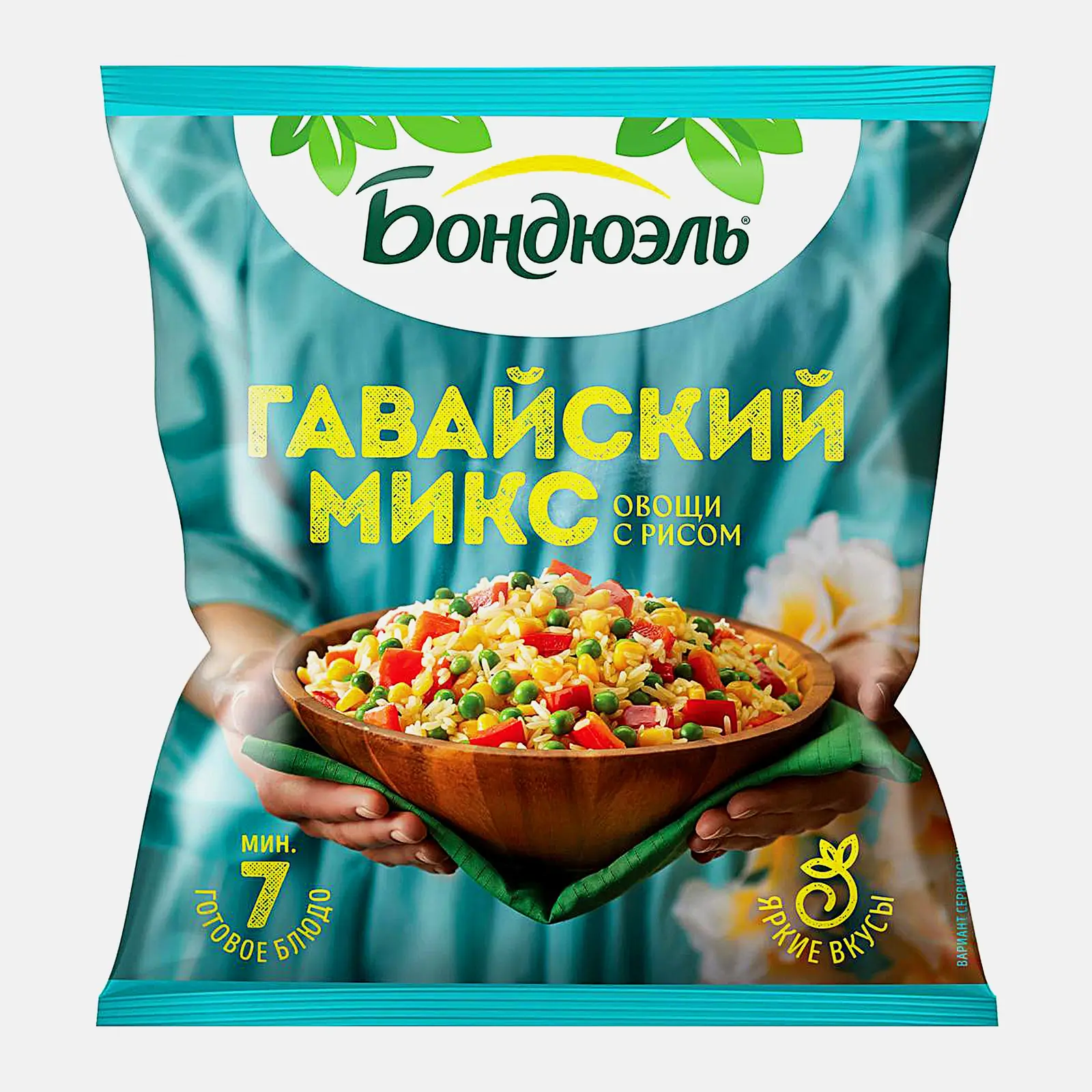 Смесь овощная Bonduelle Гавайская для жарки быстрозамороженная 400г