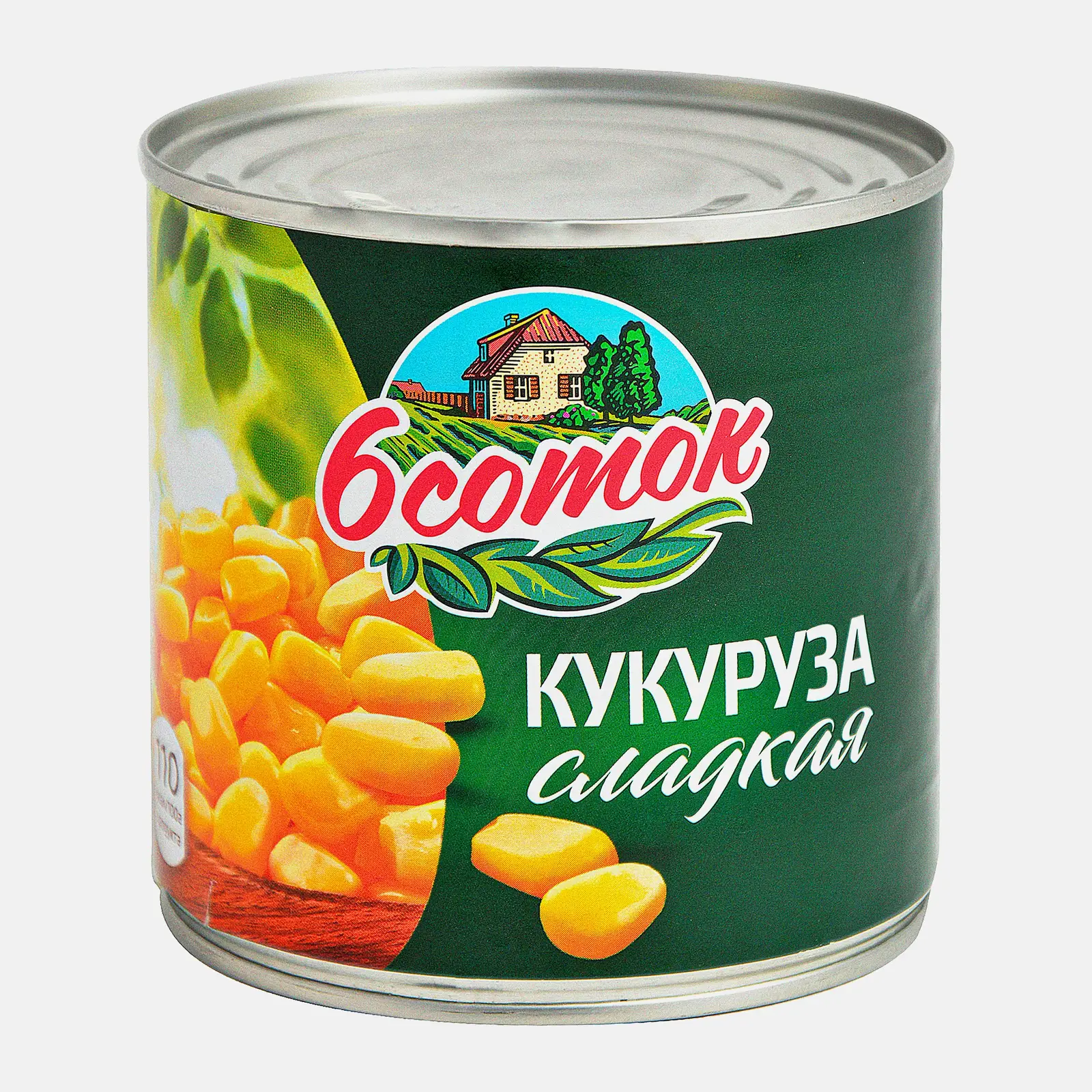 Изображение товара Консервы сладкая кукуруза 340г 6 соток натуральный продукт