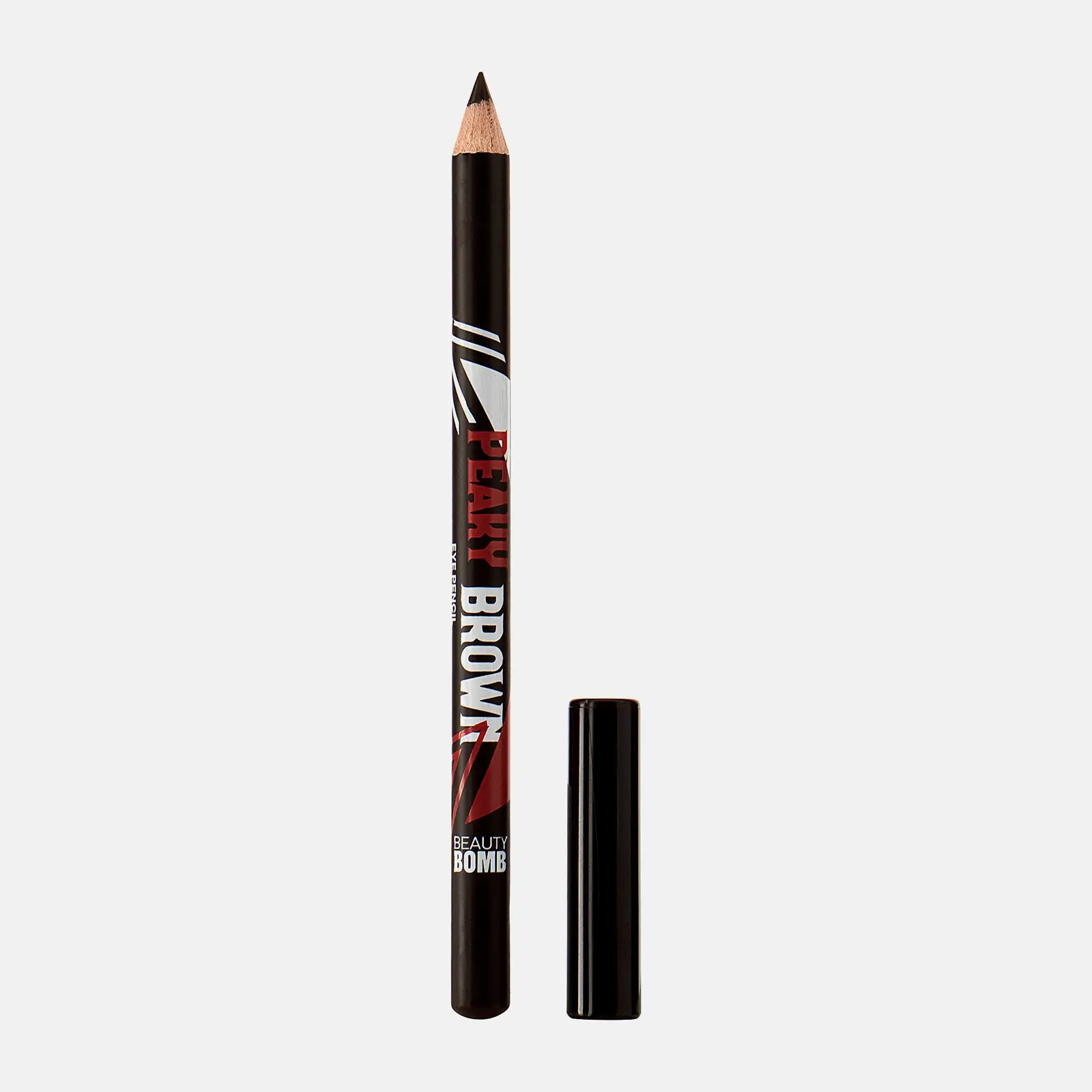 Деревянный карандаш для глаз тон 02 Peaky Brown Beauty Bomb