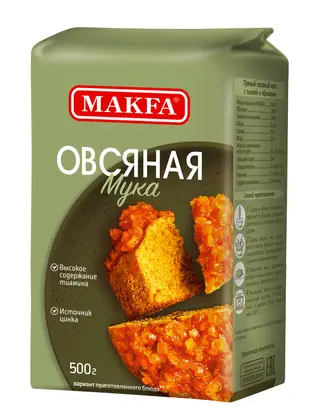 Изображение товара Мука Makfa овсяная 500г