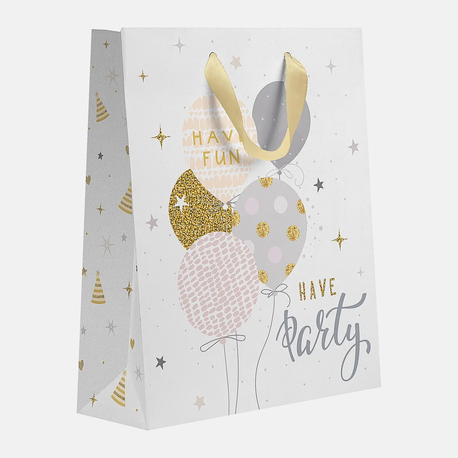 Пакет Пакетико подарочный XL Вечеринка 41*31*10см в ассортименте