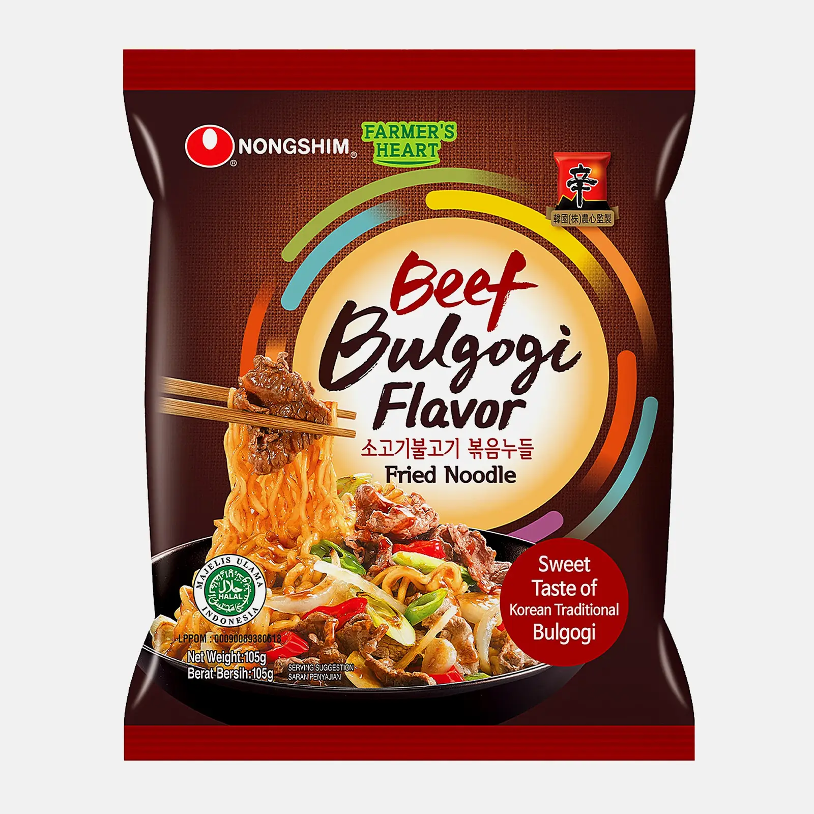 Лапша Nongshim Пулькоги со вкусом говядины 105г
