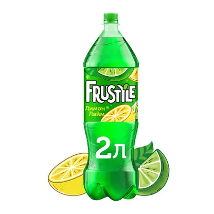 Изображение товара Напиток Frustyle лимон лайм 2л